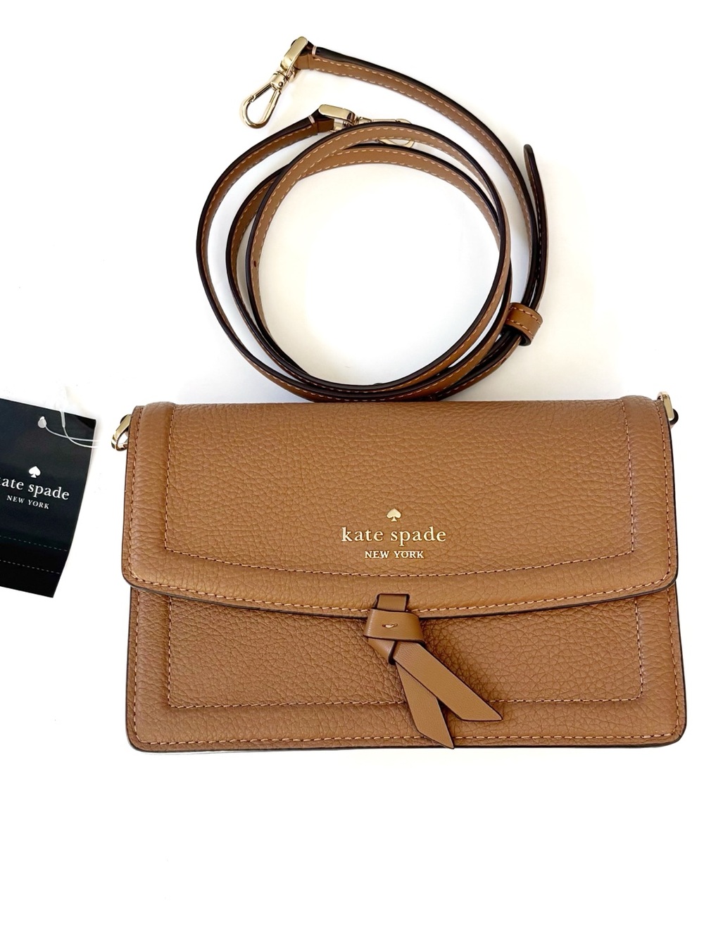 Kate Spade Knott Mini Crossbody Bag Bungalow NWT - Picture 3 of 6